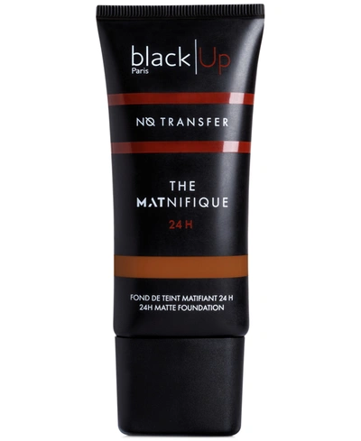 Black Up The Matnifique 24h Matte Foundation In Fnt Mahogany (dark To Deep With Copper U