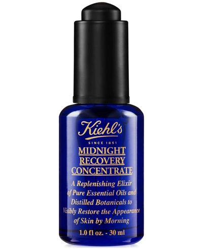 Kiehl's Since 1851 Midnight Recovery Concentrate Moisturizing Face Oil, 1-oz. In No Color