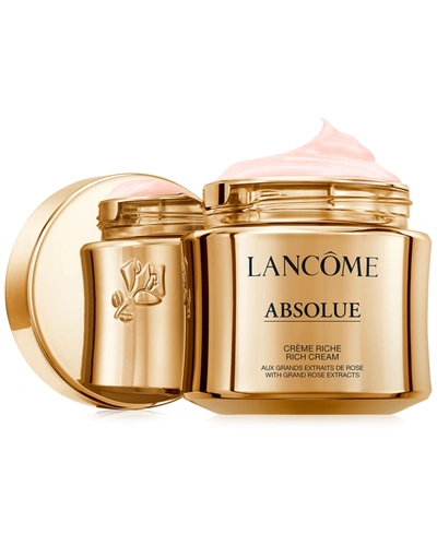 Lancôme Absolue Revitalizing & Brightening Rich Cream With Grand Rose Extracts, 2 Oz.