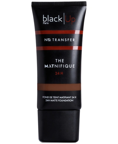 Black Up The Matnifique 24h Matte Foundation In Fnt Coffee Bean