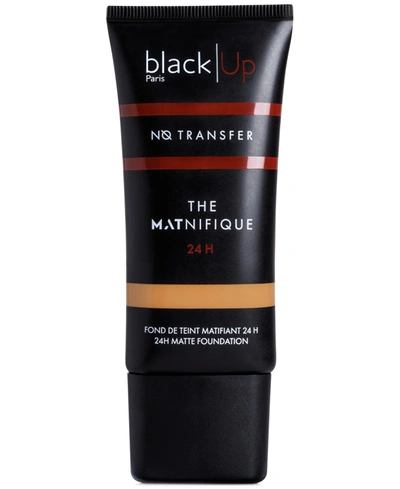 Black Up The Matnifique 24h Matte Foundation In Fnt Warm Sand (tan To Dark With Copper U