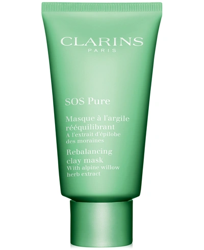 Clarins Sos Pure Rebalancing & Mattifying Clay Mask, 2.3-oz.