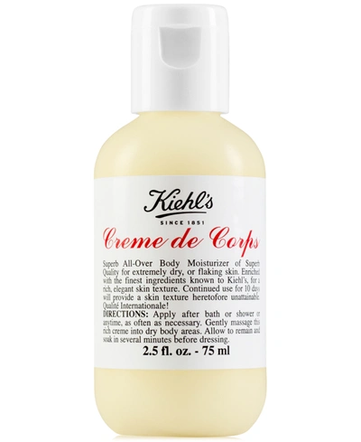 Kiehl's Since 1851 Creme De Corps Body Lotion With Cocoa Butter, 2.5 Oz. In No Color