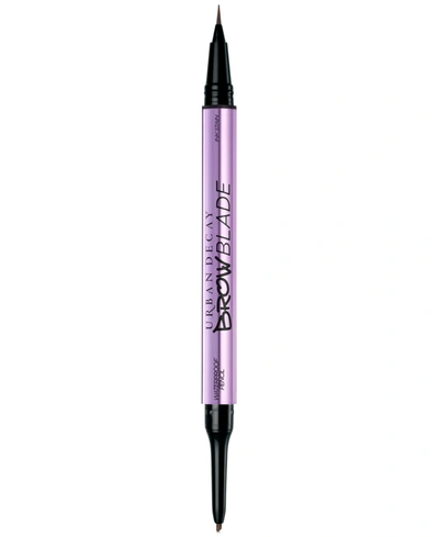 Urban Decay Brow Blade Ink Stain + Waterproof Eyebrow Pencil In Café Kitty (warm Medium Brown)