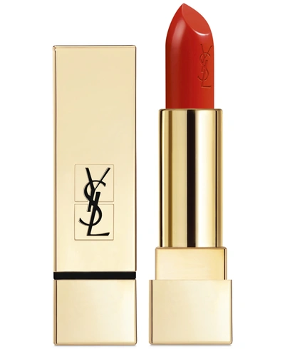Saint Laurent Rouge Pur Couture Lipstick 3.8ml In Le Orange ( Bright Orange )