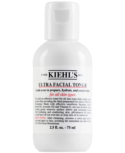 Kiehl's Since 1851 1851 Ultra Facial Toner 2.5 Oz. Travel Size In No Color
