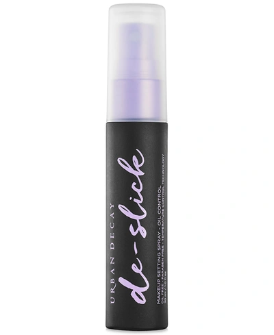 Urban Decay Travel-size De-slick Oil Control Mattifying Makeup Setting Spray, 1-oz. In De-slick Travel Size