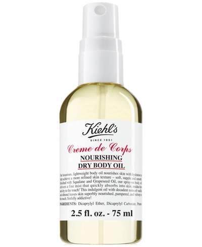 Kiehl's Since 1851 1851 Creme De Corps Nourishing Dry Body Oil, 2.5-oz.