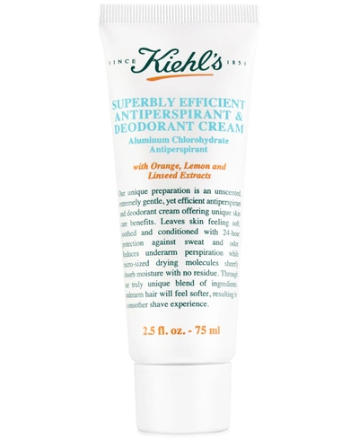 KIEHL'S SINCE 1851 SUPERBLY EFFICIENT ANTIPERSPIRANT & DEODORANT CREAM, 2.5-OZ.