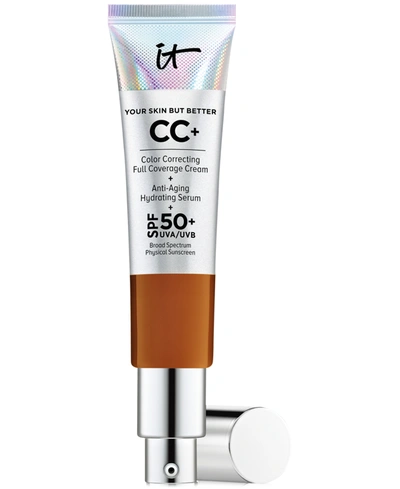 It Cosmetics Cc+ Cream With Spf 50+ In Rich Honey