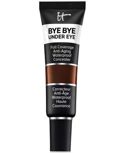 It Cosmetics Bye Bye Under Eye Anti-aging Waterproof Concealer In . - Deep Ebony (cool)