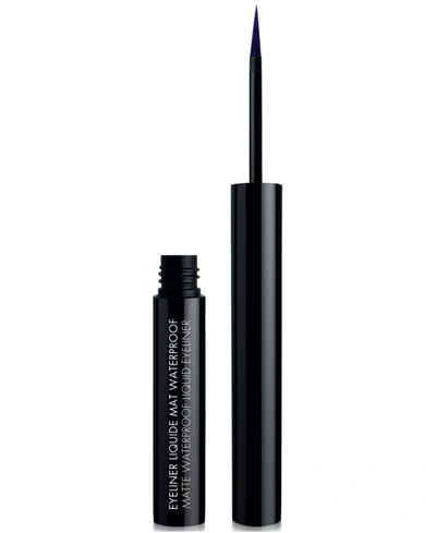 Black Up Matte Waterproof Liquid Eyeliner In Elm Dark Blue