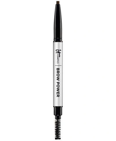 It Cosmetics Brow Power Universal Eyebrow Pencil In Universal Dark Brunette