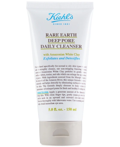 KIEHL'S SINCE 1851 RARE EARTH DEEP PORE DAILY CLEANSER, 5 FL. OZ.