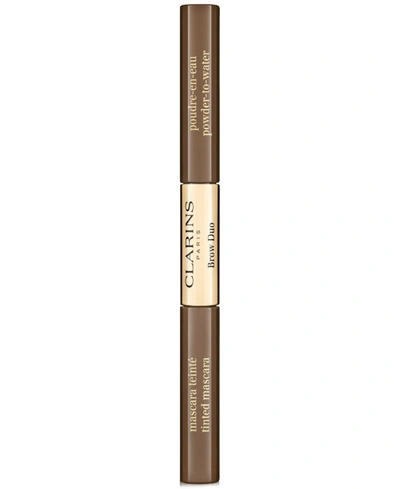 Clarins Brow Duo In Cool Brown