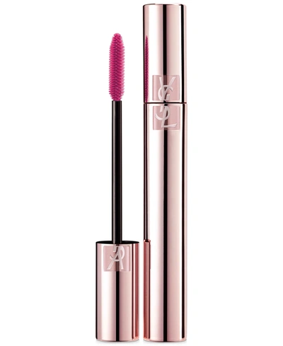 Saint Laurent The Curler Base Primer Mascara Volume Effet Faux Cils In Pink