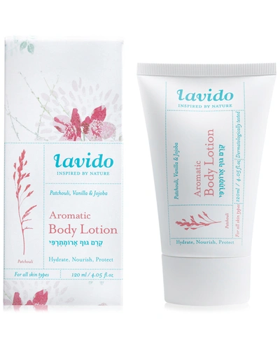 Lavido Aromatic Body Lotion - Patchouli, Vanilla & Jojoba 4.1 Oz. In No Color