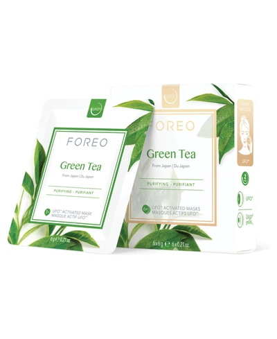 Foreo Ufo Activated Masks - Green Tea (6-pk) In White
