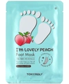 TONYMOLY I'M LOVELY PEACH FOOT MASK