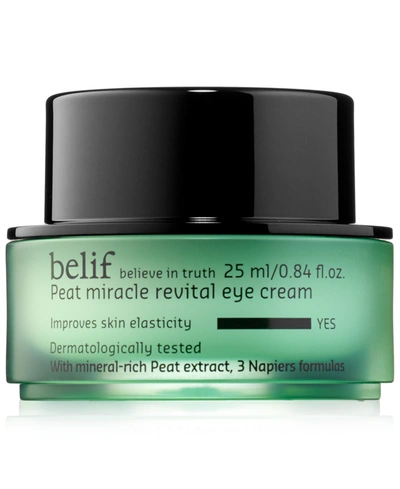 Belif Peat Miracle Revital Eye Cream 0.84 Oz. In No Color