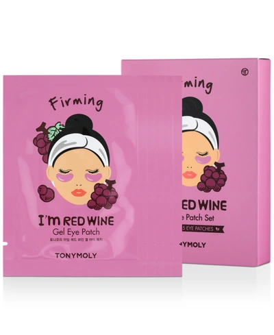 Tonymoly I'm Red Wine Gel Eye Patch, 5-pk.