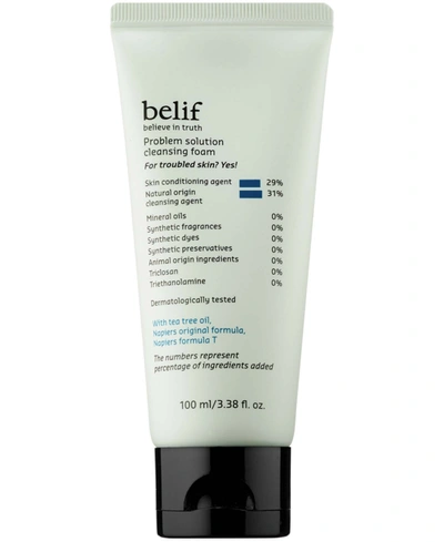 Belif Problem Solution Cleansing Foam 3.38 Oz.