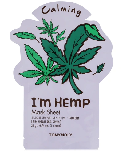 Tonymoly I'm Real Sheet Mask In Hemp At Urban Outfitters