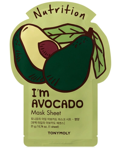 Tonymoly I'm Avocado Sheet Mask