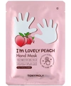 TONYMOLY I'M LOVELY PEACH HAND MASK