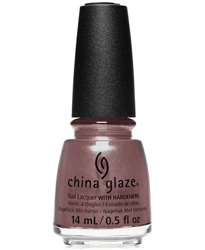 China Glaze Nail Lacquer With Hardeners In Chrome Is Where The Heart Is