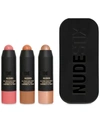 Nudestix 3-pc. Rose N' Honey Mini Nudies Set In Rose N Honey Nudes