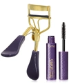 TARTE PICTURE PERFECT EYELASH CURLER & DELUXE LIGHTS, CAMERA, LASHES MASCARA