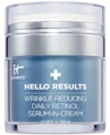 It Cosmetics Hello Results Wrinkle-reducing Daily Retinol Serum-in-cream 1.7 oz/ 50 ml