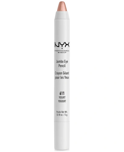 Nyx Professional Makeup Jumbo Eye Pencil All-in-one Eyeshadow Eyeliner Pencil In Yogurt