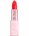 Too Faced Lady Bold Cream Lipstick You Do You 0.14 oz/ 3.97 G In You Do You (vivid Coral)
