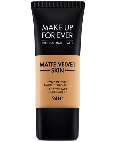 Make Up For Ever Matte Velvet Skin Full Coverage Foundation In Y - Praline