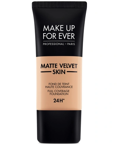 Make Up For Ever Matte Velvet Skin Full Coverage Foundation In Y - Flesh