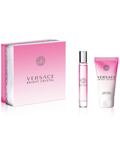 Versace 2-pc. Bright Crystal Eau De Toilette Gift Set, Created For Macy's