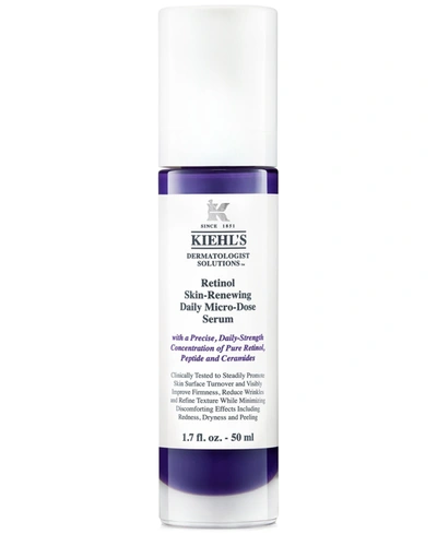 KIEHL'S SINCE 1851 MICRO-DOSE ANTI-AGING RETINOL SERUM WITH CERAMIDES AND PEPTIDE, 1.7-OZ.