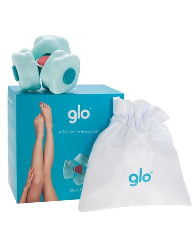 Glō 910 Cool Legs Cryo Massage Roller In Blue