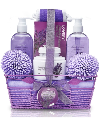 Lovery 8-pc. Lavender Jasmine Home Spa Body Care Gift Set