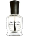 DEBORAH LIPPMANN HIGH & DRY HEMP + UVA/UVB SUPER QUICK-DRYING TOP COAT