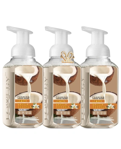Lovery Hand Foaming Soap In Vanilla Coconut, Moisturizing Hand Soap With Flawless Crystal Heart Bracelet In No Color