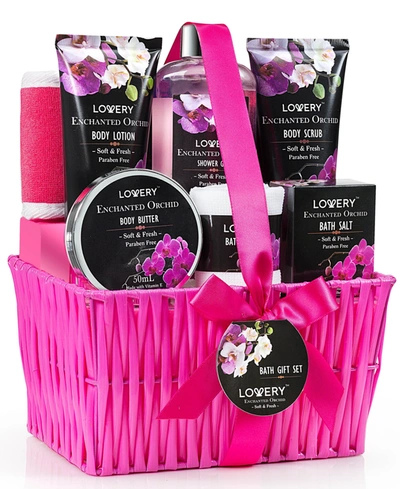 Lovery 8-pc. Enchanted Orchid Relax Body Care Gift Set