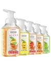 LOVERY HAND FOAMING SOAP IN CITRUS BLEND, LEMON, ORANGE, LIME, PINK GRAPEFRUIT, MOISTURIZING HAND SOAP