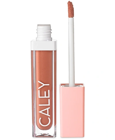 Caley Cosmetics Plumping Color Crush Natural Liquid Lip In Tan