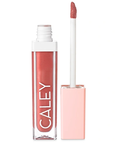 Caley Cosmetics Plumping Color Crush Natural Liquid Lip In Dusty Rose