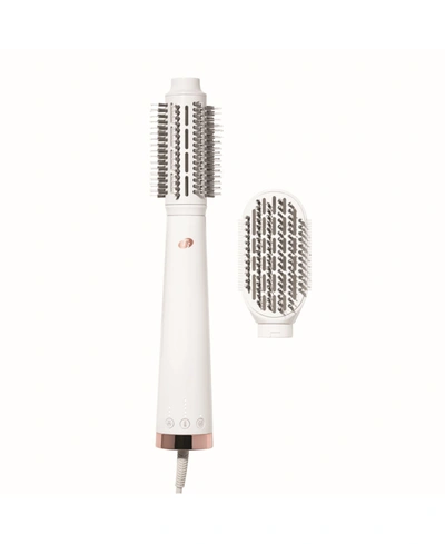 T3 Airebrush Duo Interchangeable Hot Air Blow Dry Brush In White