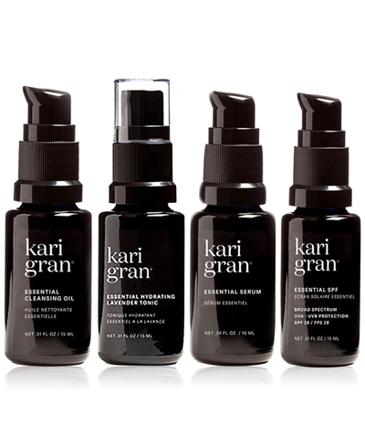 Kari Gran 4-pc. Mini Skincare Regimen With Lavender Tonic Set