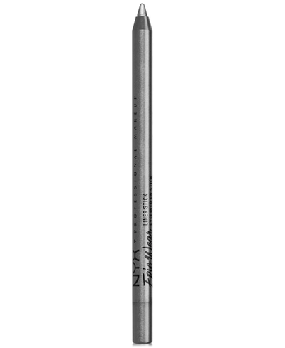 Nyx Professional Makeup Epic Wear Liner Stick Long Lasting Eyeliner Pencil In Silver Lining (silver)